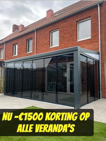 Kwaliteit veranda's - serre - overkappingen en glazen beschikbaar voor biedingen