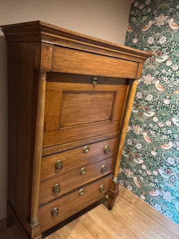 Empire klepsecretaire / secretaire antiek beschikbaar voor biedingen