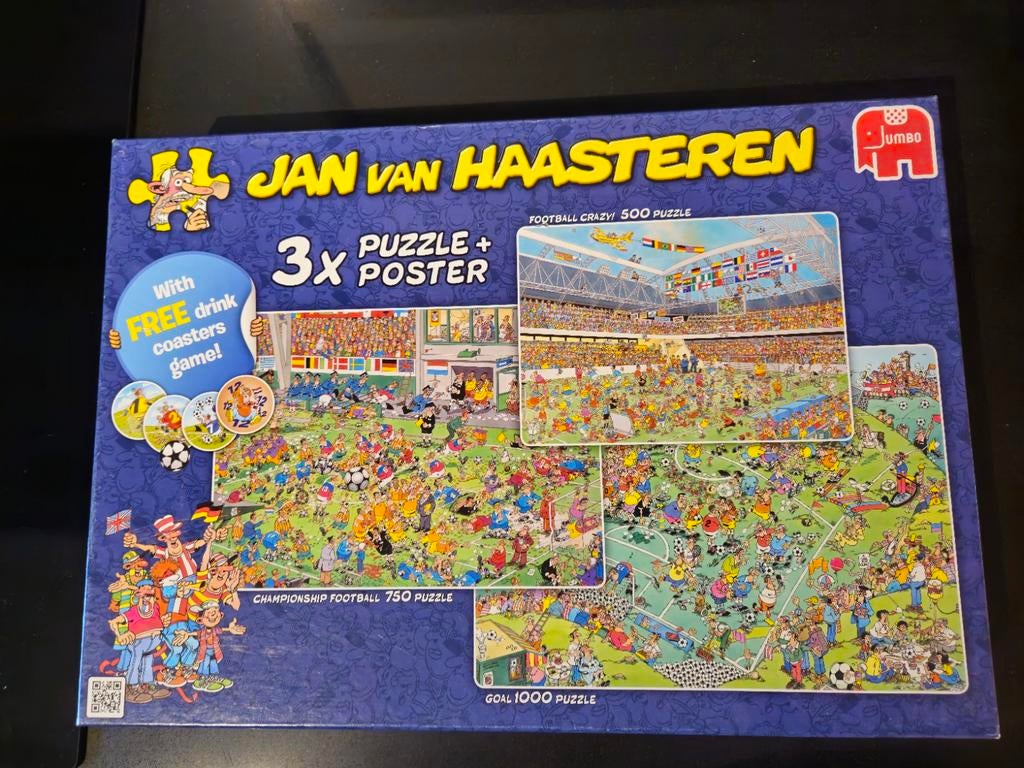 Jan van Haasteren Puzzel - Voetbal, Ophalen
