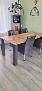 Eethoek set, Huis en Inrichting, Tafels | Eettafels, Ophalen, 50 tot 100 cm, Zo goed als nieuw, Vijf personen of meer