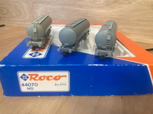 Roco Set SBB Ketelwagens., Hobby en Vrije tijd, Modeltreinen | H0, Zo goed als nieuw, Wagon, Gelijkstroom, Roco, Analoog, NS, Ophalen of Verzenden