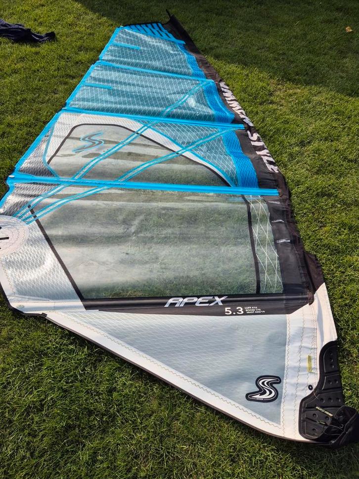 Simmerstyle Apex 5.3 Zeil - Topconditie!, Watersport en Boten, Wingsurfen, Zo goed als nieuw, Ophalen of Verzenden