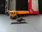 692 herpa 302920 man tgs lx kieper oranje oplegger 1:87 truc, Ophalen of Verzenden, Nieuw, Bus of Vrachtwagen, Herpa