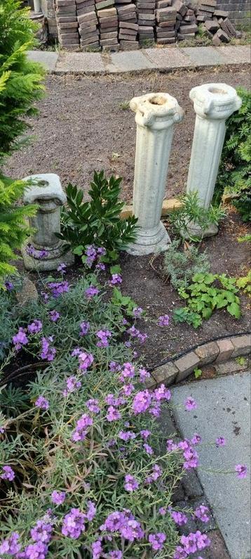 Tuinpilaren 3 stuks beschikbaar voor biedingen