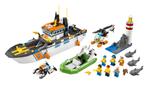Lego City 60014 Grote Kustwacht Boot met helikopter COMPLEET, Kinderen en Baby's, Speelgoed | Duplo en Lego, Complete set, Ophalen of Verzenden