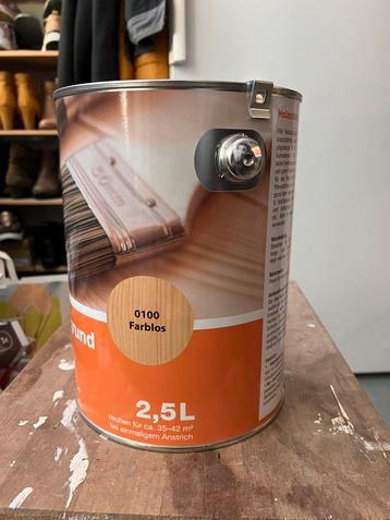 Blanke beits 3x2.5 liter beschikbaar voor biedingen