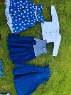 3 jurken met vest maat 74, Meisje, Jurkje of Rokje, H&M, Ophalen of Verzenden