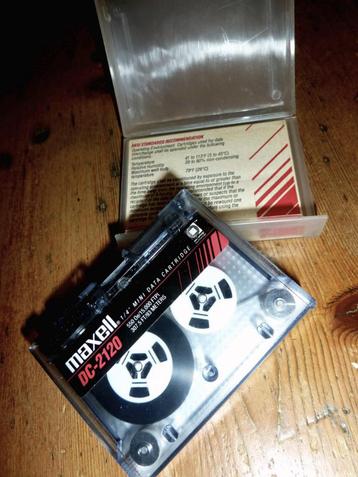 cassette Maxell DC-2120 DataCartridge - zie foto - beschikbaar voor biedingen