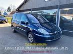 CITROEN C8 2.2 HDIF 16V AUT6 Exclusive DUITS KENT, Auto's, Citroën, Gebruikt, Zwart, 4 cilinders, Blauw