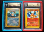 BGS 9.5 Blastoise & Charizard For Position Only (FPO), Ophalen of Verzenden, Nieuw, Meerdere kaarten