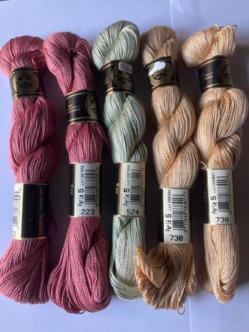 Borduurgaren DMC 5 Coton Perlé 112,5 meter / 25 gram € 6,00  beschikbaar voor biedingen