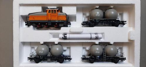 DIGITAAL Märklin Railbouw Leerdam NS met 3 bollenwagens, Hobby en Vrije tijd, Modeltreinen | H0, Nieuw, Wagon, Wisselstroom, Märklin