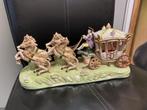 Koets met paarden van porselein, Antiek en Kunst, Ophalen