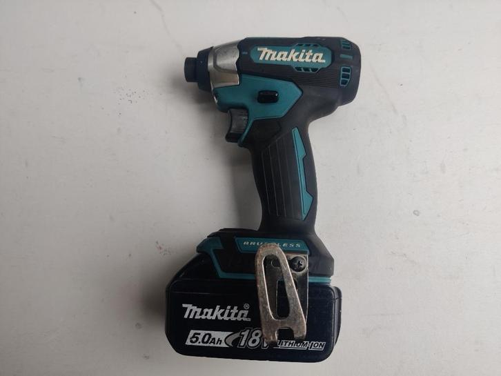 Makita DTD157 18V Slagschroever met 5.0AH accu, Doe-het-zelf en Verbouw, Gereedschap | Boormachines, Gebruikt, Overige typen, Ophalen of Verzenden