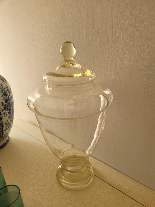 Vintage glazen eierbokaal foto 1 t/m 3, Antiek en Kunst, Curiosa en Brocante, Ophalen of Verzenden