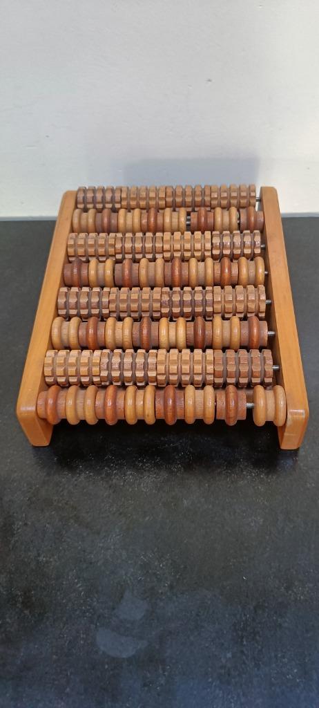 voetmassage object hout, Sport en Fitness, Massageproducten, Gebruikt, Overige typen, Ophalen of Verzenden