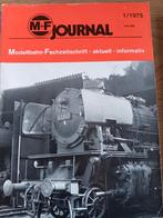 M+F Journal. Modellbahn-Fachzeitschrift Treinen 1975-1979, Ophalen of Verzenden, Trein, Boek of Tijdschrift