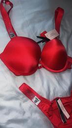 Victoria's Secret Setje 75C - Nieuw!, Kleding | Dames, Verzenden, Rood, Setje