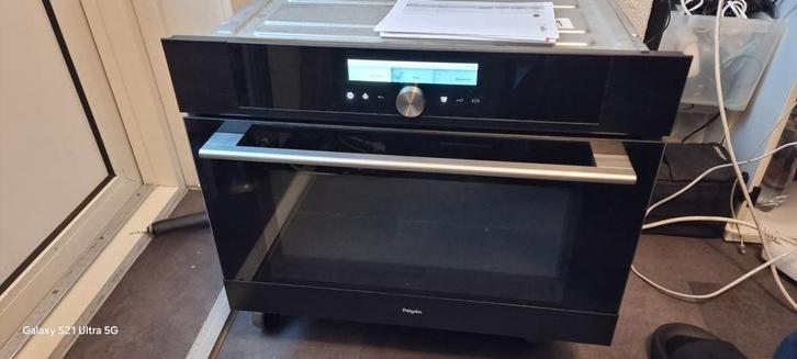 Pelgrim inbouw oven combi magnetron model MAC824MAT, Witgoed en Apparatuur, Ovens, Zo goed als nieuw, Inbouw, Oven met grill, 45 tot 60 cm