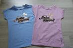 IZGS me and my monkey shirt lila en blauw 140, Kinderen en Baby's, Kinderkleding | Maat 140, Meisje, Ophalen of Verzenden, Zo goed als nieuw
