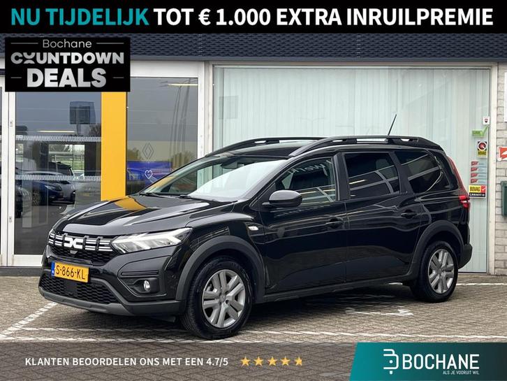 Dacia Jogger 1.0 TCe 110 Expression 7p. | 7-Persoons | Navig, Auto's, Dacia, Bedrijf, Te koop, Jogger, ABS, Achteruitrijcamera