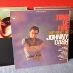 Lp Johnny Cash ring of fire  best of, Ophalen of Verzenden, Zo goed als nieuw, 12 inch