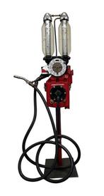 Antieke Satam benzine pomp - Gasoline, Ophalen of Verzenden, Gebruikt, Reclamebord