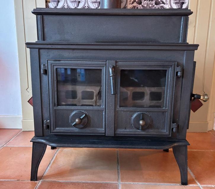 Laxevaags houtkachel, Huis en Inrichting, Kachels, Gebruikt, Vrijstaand, Houtkachel, Hout, Ophalen