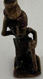 KOPEREN GOUDGEWICHTJES BEELDJE KOMT UIT GHANA, Antiek en Kunst, Ophalen of Verzenden