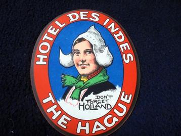 Willy Sluiter. Hotel Des Indes The Hague. Den Haag.  beschikbaar voor biedingen