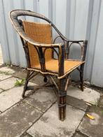 Vintage Riet Kinderstoel, Ophalen, Gebruikt, Bruin, Riet of Rotan