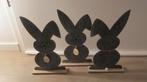 4 Vilten Paashazen op standaard 40 cm groot * Nieuw *., Ophalen of Verzenden, Nieuw
