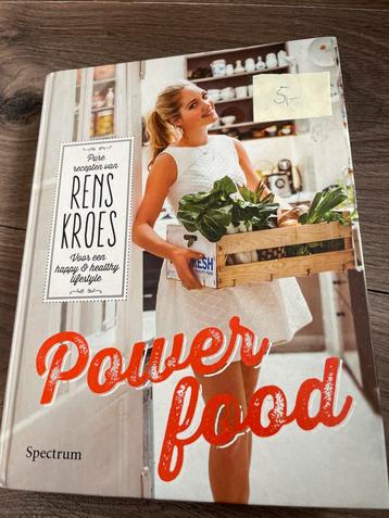 Rens Kroes - Powerfood Kookboek beschikbaar voor biedingen