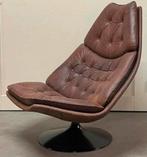 Artifort f588, Geoffrey Harcourt, fauteuil, Huis en Inrichting, Fauteuils, Hout, 75 tot 100 cm, Ophalen of Verzenden, Zo goed als nieuw