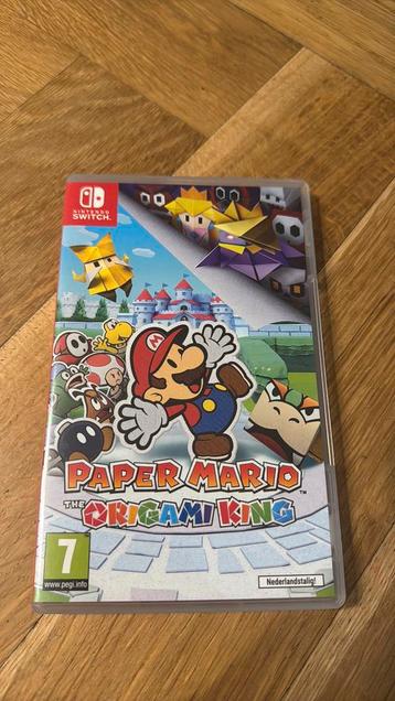 Nintendo Switch - Paper Mario Origami King Spel Nieuwstaat beschikbaar voor biedingen