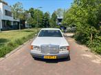 Mercedes-Benz S-Klasse 4.2 420 SEL AUT K6 1986 Wit, Auto's, 8 cilinders, 4146 cc, Wit, Blauw