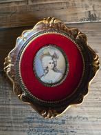 Antiek Portret Marie Antoinette gesigneerd, Antiek en Kunst, Ophalen of Verzenden