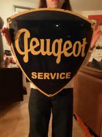 Emaille bord Peugeot, Ophalen of Verzenden