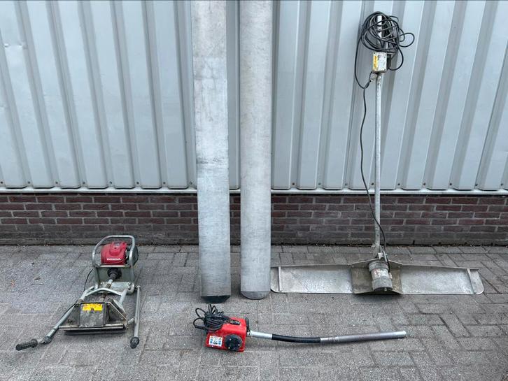 Diverse Trilspaan, Trilnaald VERHUUR, Zakelijke goederen, Machines en Bouw | Transport, Ophalen of Verzenden