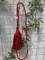 EMBRASSE GORDIJNSLUITER FLOS ROOD MET ZILVER NIEUW, -, -, Nieuw, Ophalen of Verzenden