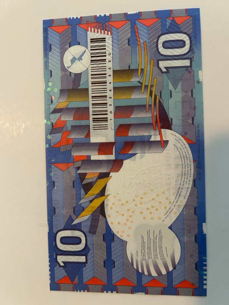 10 Gulden biljet - 1997 Ijsvogel UNC Kwaliteit (3 stuks), Postzegels en Munten, Bankbiljetten | Nederland, Los biljet, 10 gulden