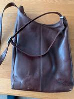 Bruine Bosboom schoudertas., Sieraden, Tassen en Uiterlijk, Tassen | Damestassen, Ophalen of Verzenden, Zo goed als nieuw, Bruin