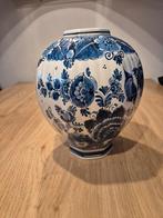Delfs blauw Kugelvaas, Ophalen of Verzenden
