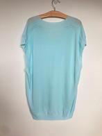 Made in Italy blauwe dungebreide trui spencer top maat L, Kleding | Dames, Maat 38/40 (M), Made in Italy, Blauw, Ophalen of Verzenden