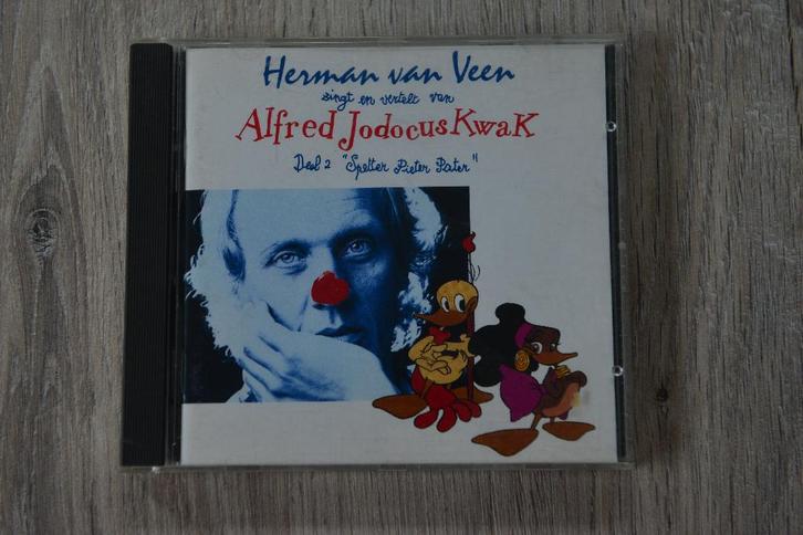 HERMAN VAN VEEN zingt en vertelt van ALFRED JODOCUS KWAK, Cd's en Dvd's, Cd's | Kinderen en Jeugd, Zo goed als nieuw, Verzenden