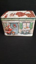Bewaarblikje huisje Kerst, Verzamelen, Blikken, Ophalen of Verzenden, Gebruikt, Overige, Overige merken