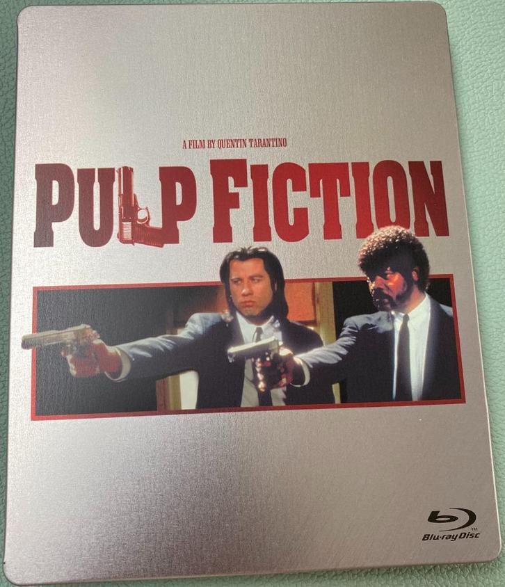 Pulp Fiction blu-ray steelbook (Sam Jackson, Bruce Willis), Cd's en Dvd's, Blu-ray, Zo goed als nieuw, Thrillers en Misdaad, Ophalen of Verzenden
