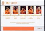 Postzegels EK Voetbal 2008 Nederlands Elftal (3), Ophalen of Verzenden, Na 1940, Postfris