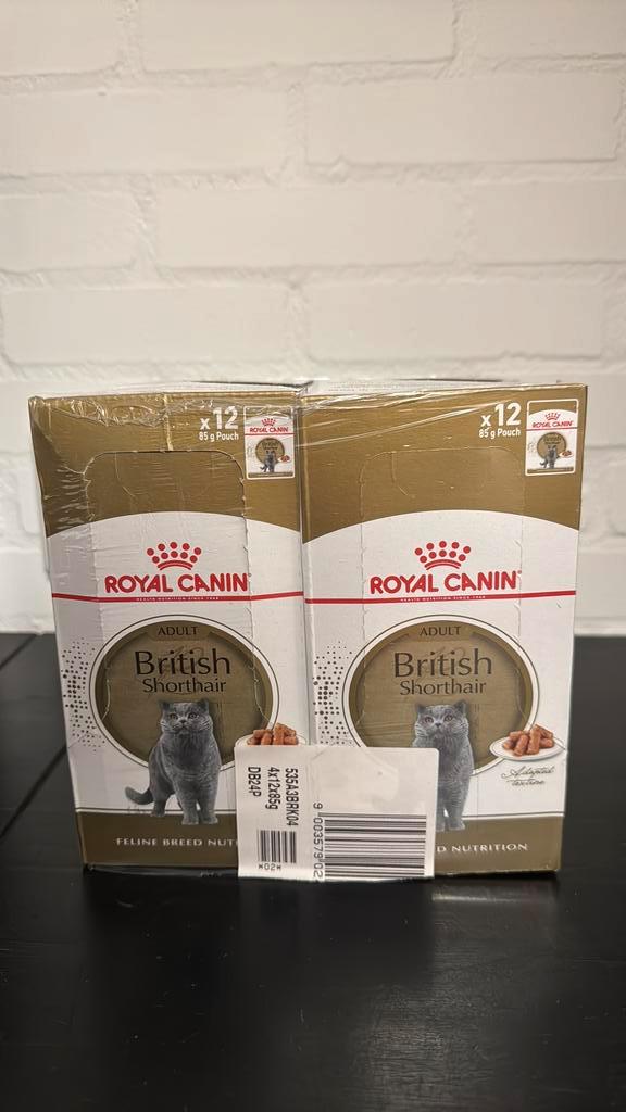 Royal Canin Britse kort haar zakjes 85 g x48 zakjes, Dieren en Toebehoren, Dierenvoeding, Kat, Ophalen