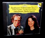Beethoven - Violinsonaten - Nos. 1-3 - Gidon Kremer, Violine, Overige typen, Ophalen of Verzenden, Zo goed als nieuw